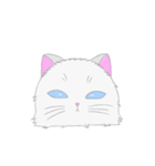 青い瞳のねこちゃん（個別スタンプ：6）
