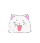 青い瞳のねこちゃん（個別スタンプ：8）