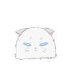 青い瞳のねこちゃん（個別スタンプ：10）