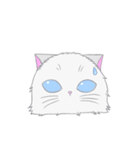 青い瞳のねこちゃん（個別スタンプ：12）