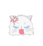 青い瞳のねこちゃん（個別スタンプ：15）