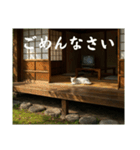 ほっとする昭和猫♡（個別スタンプ：37）