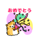 手書きねこ 茶トラ（個別スタンプ：6）