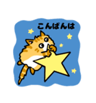 手書きねこ 茶トラ（個別スタンプ：12）