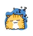 手書きねこ 茶トラ（個別スタンプ：36）