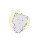 文字なし｜動く♪ねこのもふもふ：かわい…（個別スタンプ：8）