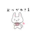 まゆげのうささん（文字あり）（個別スタンプ：31）