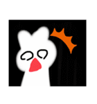 もこもこうさぎLINEスタンプ3（個別スタンプ：6）