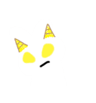 もこもこうさぎLINEスタンプ3（個別スタンプ：10）