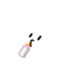 もこもこうさぎLINEスタンプ3（個別スタンプ：11）