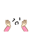 もこもこうさぎLINEスタンプ3（個別スタンプ：15）
