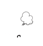 もこもこうさぎLINEスタンプ3（個別スタンプ：18）