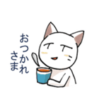 しろねこさんたちのスタンプ（個別スタンプ：1）