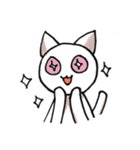 しろねこさんたちのスタンプ（個別スタンプ：15）