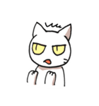 しろねこさんたちのスタンプ（個別スタンプ：18）