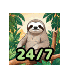 ナマケモノ_英語（個別スタンプ：27）