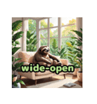 ナマケモノ_英語（個別スタンプ：30）
