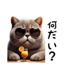 ブリティッシュショートヘアのスタンプpt3（個別スタンプ：5）