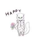 春爛漫猫猫スタンプ（個別スタンプ：24）