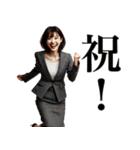 出会いと別れ(女)（個別スタンプ：6）