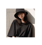 バケハの女性（個別スタンプ：2）