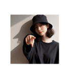 バケハの女性（個別スタンプ：9）