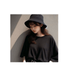 バケハの女性（個別スタンプ：13）