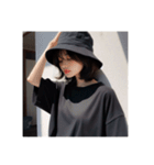 バケハの女性（個別スタンプ：17）