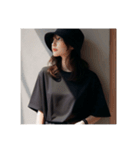 バケハの女性（個別スタンプ：25）