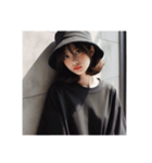 バケハの女性（個別スタンプ：33）
