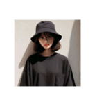 バケハの女性（個別スタンプ：40）
