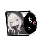 引きこもり系黒パーカー！ニートさん総集編（個別スタンプ：1）