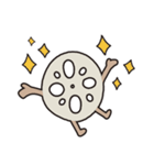 おつかれんこん(あいさつ)（個別スタンプ：3）