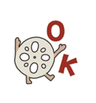 おつかれんこん(あいさつ)（個別スタンプ：10）