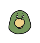 はっぴーインコ（個別スタンプ：20）