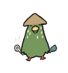 はっぴーインコ（個別スタンプ：26）