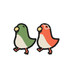 はっぴーインコ（個別スタンプ：28）