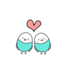 青いことりちゃん（個別スタンプ：34）