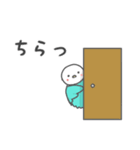 青いことりちゃん（個別スタンプ：36）