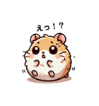 まるっとハムスター♪（個別スタンプ：3）