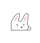 まゆげのうささん（文字なし）（個別スタンプ：10）