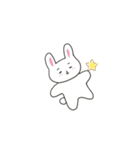 まゆげのうささん（文字なし）（個別スタンプ：20）