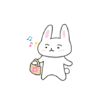 まゆげのうささん（文字なし）（個別スタンプ：27）