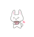 まゆげのうささん（文字なし）（個別スタンプ：31）