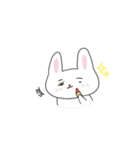 まゆげのうささん（文字なし）（個別スタンプ：33）