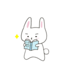 まゆげのうささん（文字なし）（個別スタンプ：36）