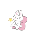 まゆげのうささん（文字なし）（個別スタンプ：37）