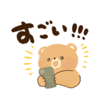 にっこりクマさん♡前向きしあわせ言葉♡春（個別スタンプ：22）