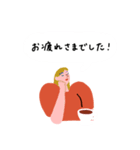 働くピープル！（個別スタンプ：9）
