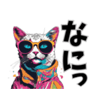 サングラス猫 最新版（個別スタンプ：38）